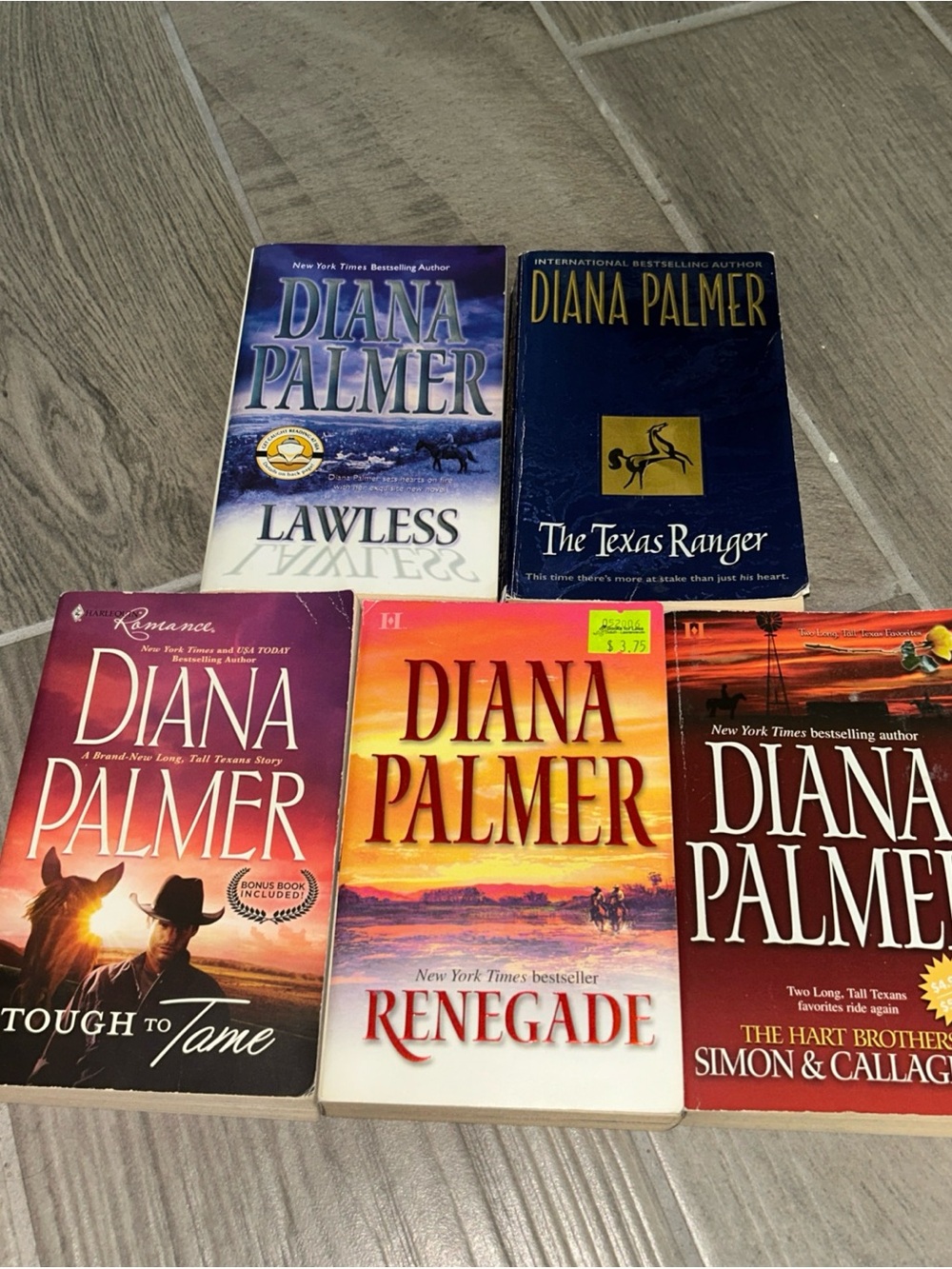 Lot of Diana Palmer Romance Paperback Books